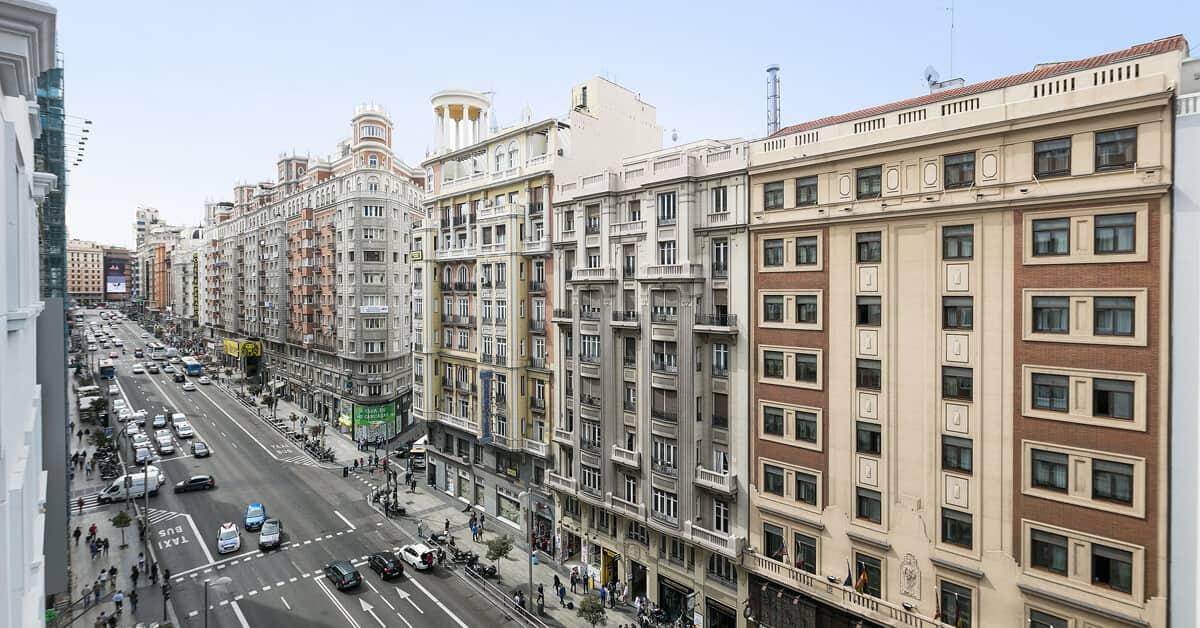 Hotel Madrid Plaza De Espana, Affiliated By Melia Exterior foto